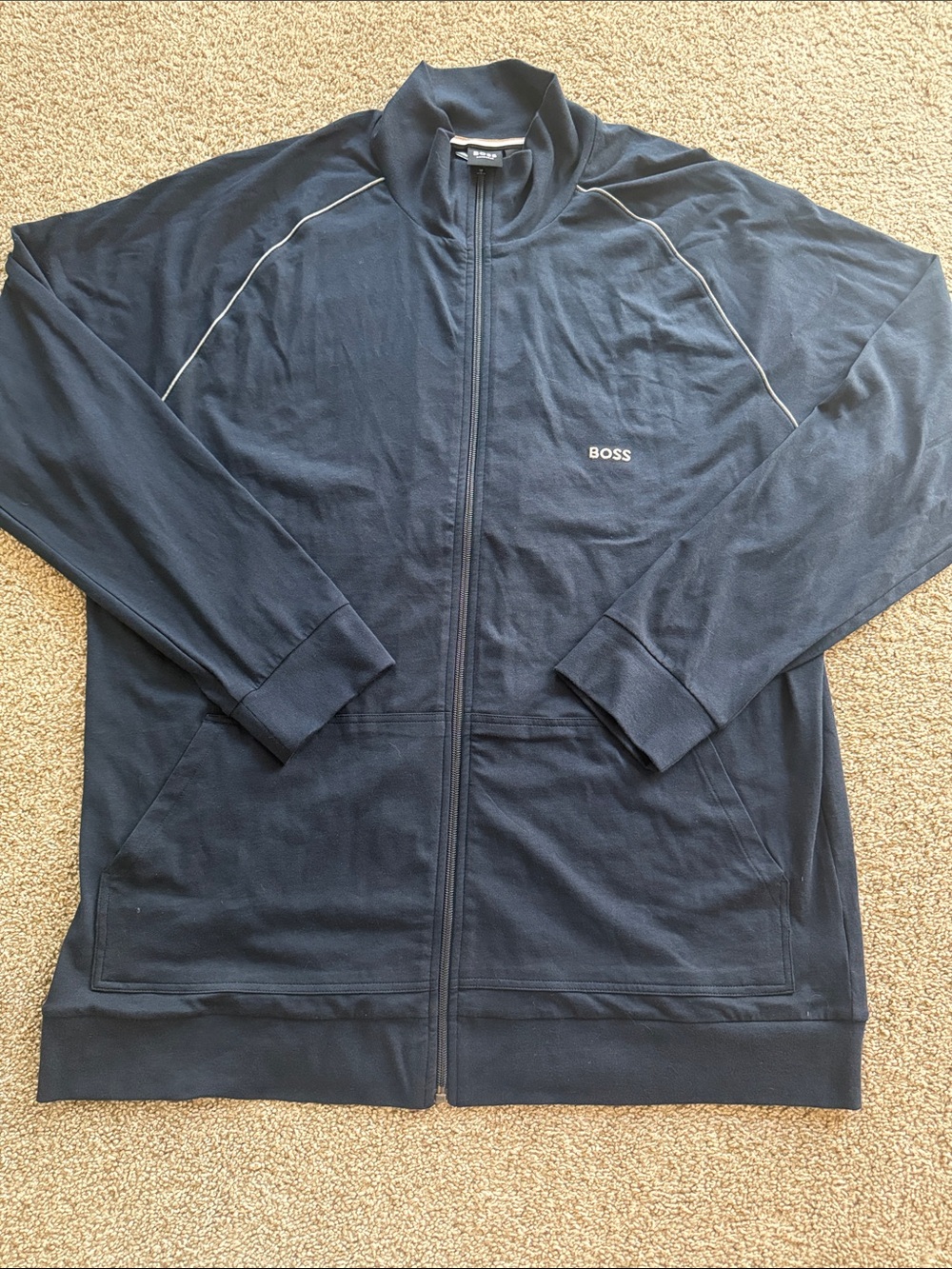 Men’s BOSS Navy Jacket Size 3XL